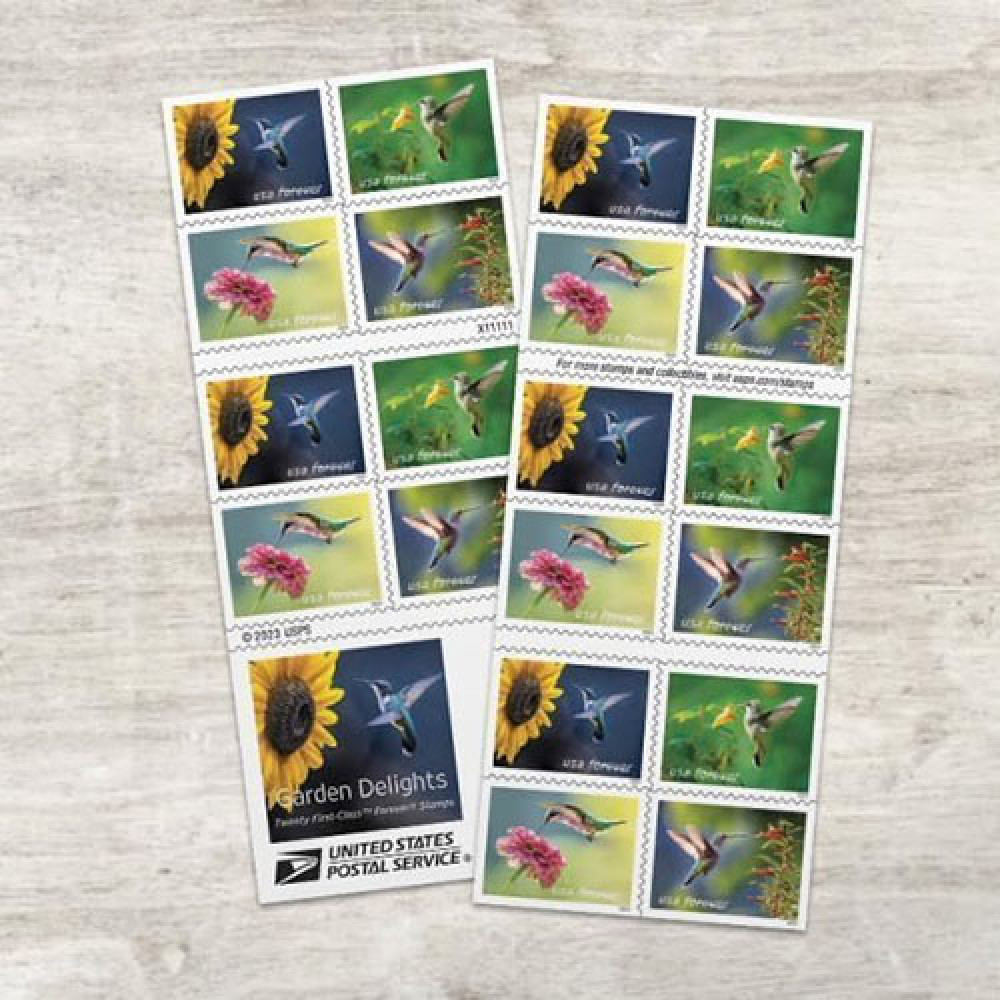 2024 USPS Garden Delights Forever Stamps