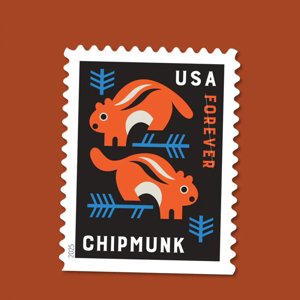 2025 Baby Wild Animals Stamps, Booklet of20