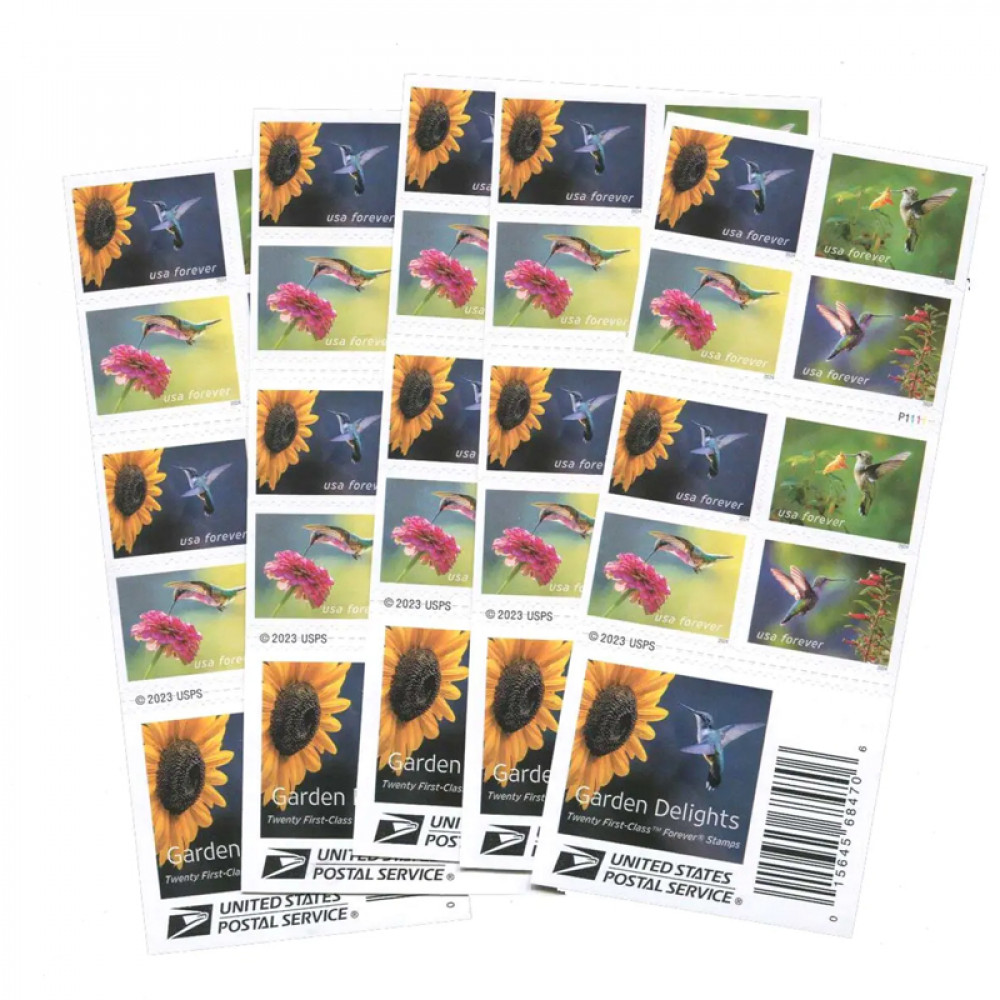 2024 USPS Garden Delights Forever Stamps