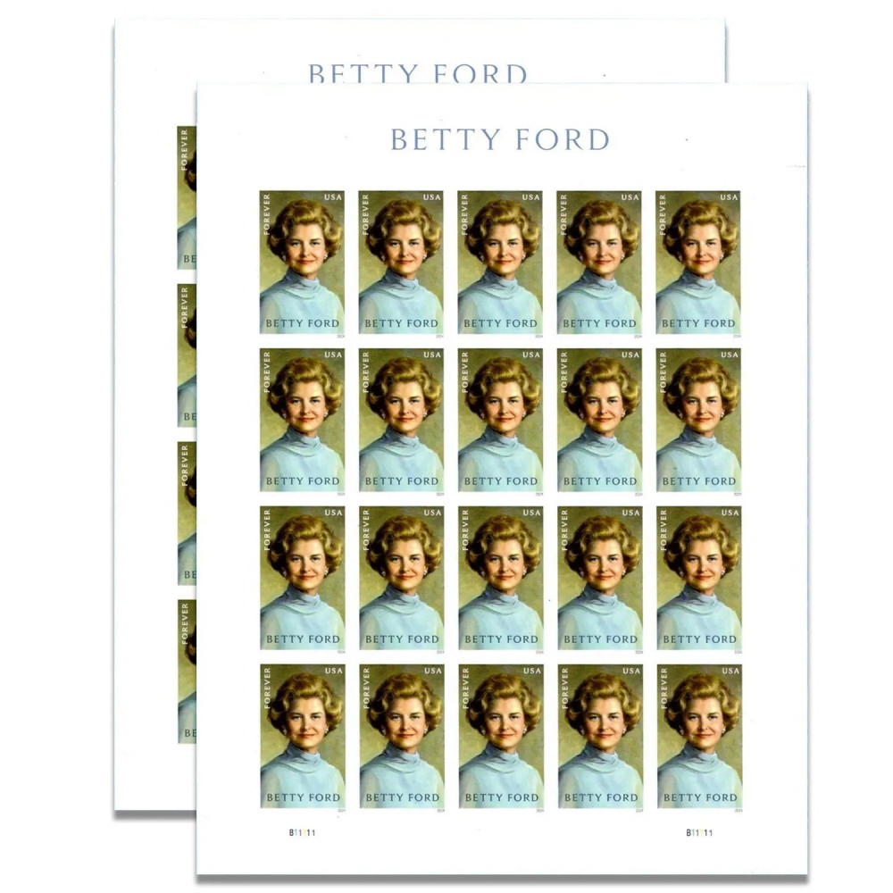 2024 U.S Forever Stamps - Betty Ford