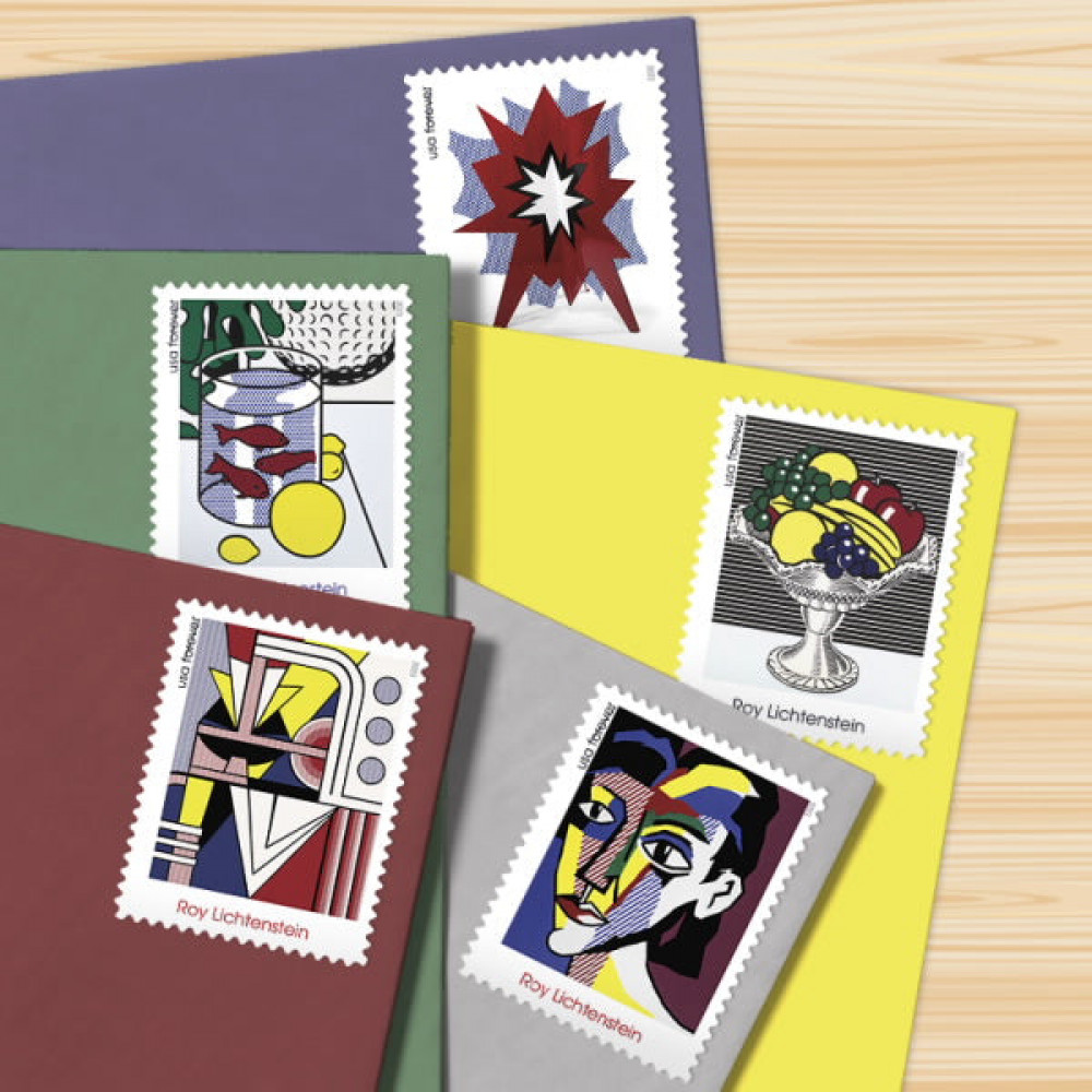2023 US Roy Lichtenstein Stamps